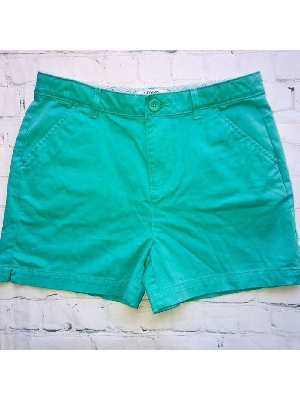 nwot Girls Size 16 Crown & Ivy Mint Green Shorts